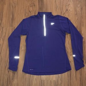 Nike Dri-Fit 1/4 zip running top